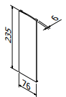TF-3621 Profile Endcaps