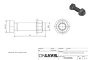 TF-3621 Mounting Sets - Steel 