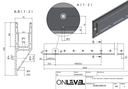 TF-3621 Glass Profile
