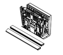 TURBOFLEX 1.0kN/1.5kN glass mounting set glass 10/10/4 (21.52mm) L=5mtr