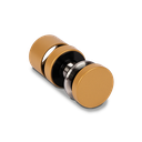 Glass adapter Ø50mm adjustable t(max)=25mm glass thickness 16.76-21.52mm, AISI 304 RAL structure (GLASS IS ADJUSTABLE WHEN ASSEMBLED)