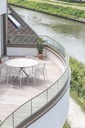 BEND-FIT | TL-6021 Glasprofiel | balcony | terrace | glass balustrade