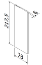 TURBOFLEX TL-6620 eindkap links/rechts aluminium onbehandeld