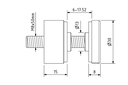 Glas adapter (punthouder)
