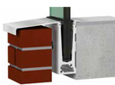 Top-cover 1.0kN, B=20mm, L=5000mm aluminium naturel geanodiseerd