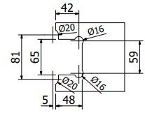 XTREME - Pendelscharnier