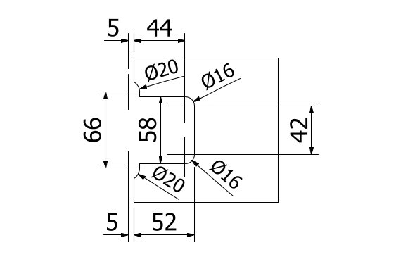 EXCITE - Pendelscharnier