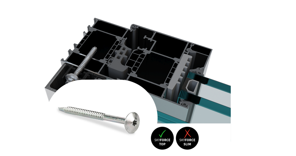 Self-tapping Fixing Screw - steel Zn plated