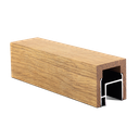 Håndløper for glassmontering