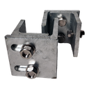 Mounting console H=110-150mm, steel zinc plated