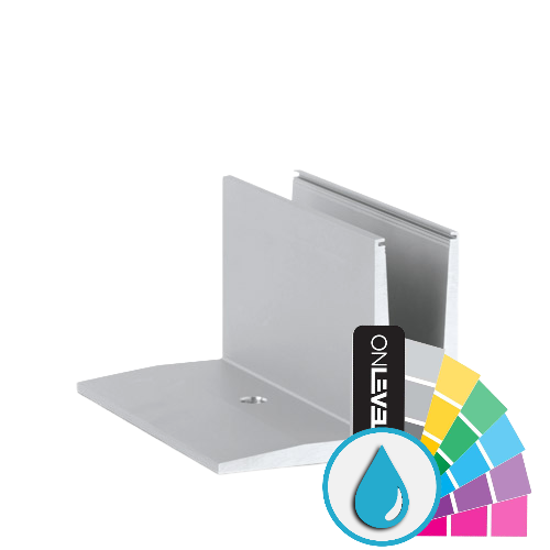 TL-3010 Glass profile L=2500mm aluminum ARMOR RAL