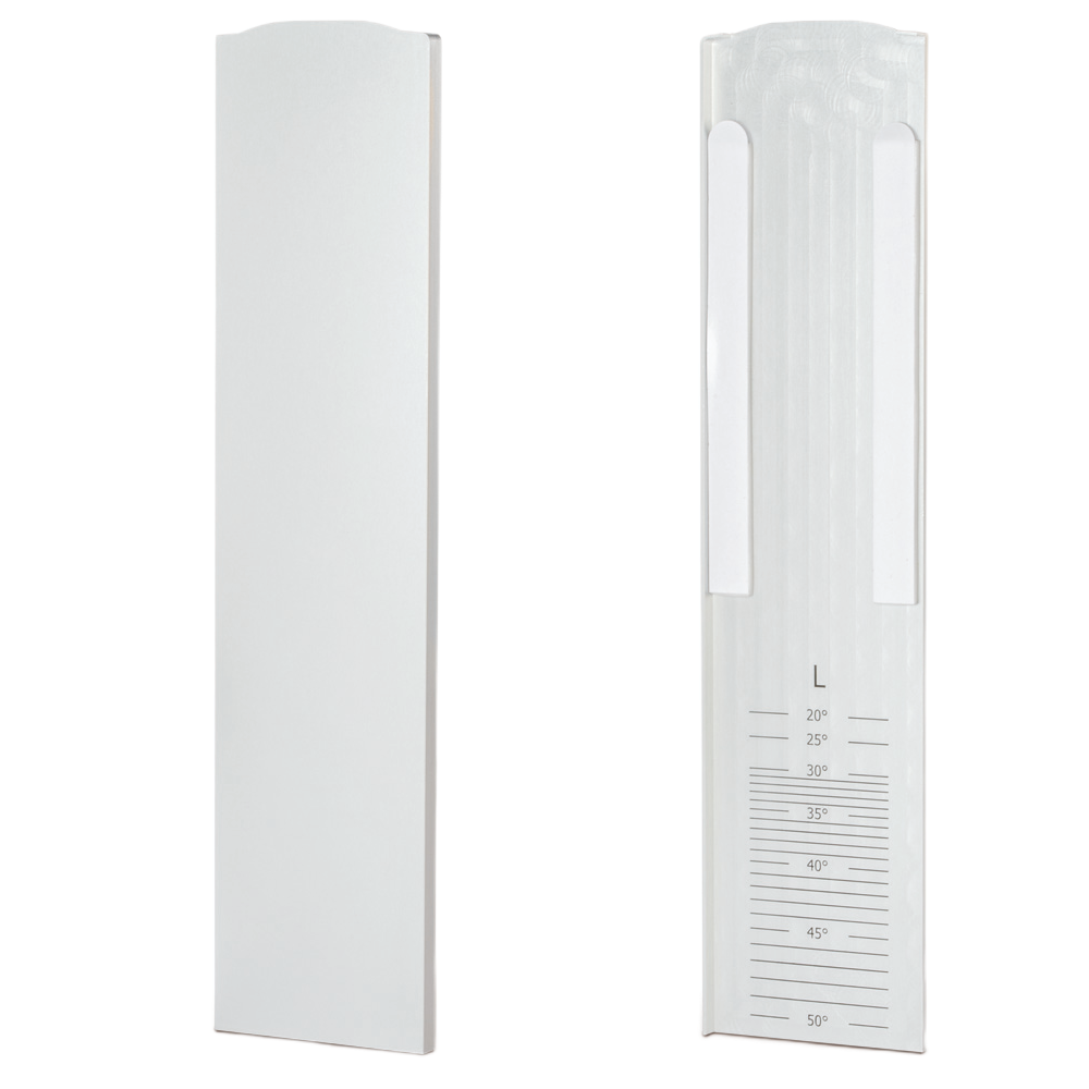 Glasprofil endekappe sidemontering