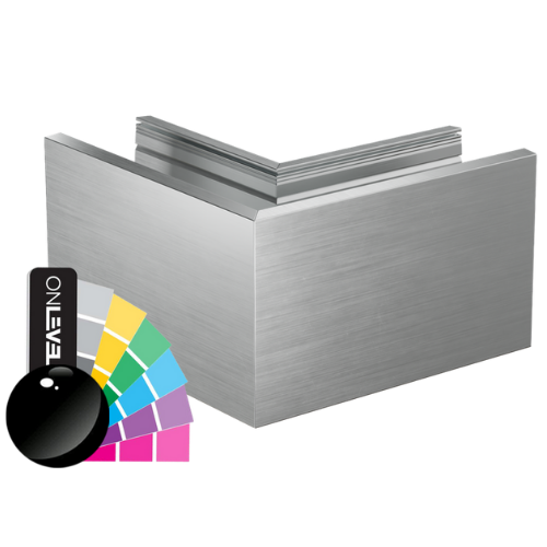 TF-3620 utvendig hjørne 90°, aluminium RAL blank