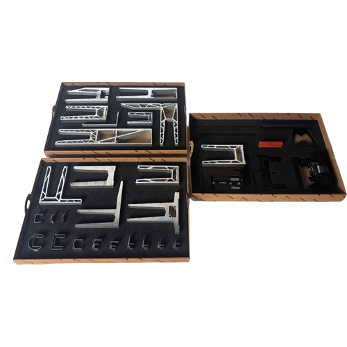 Demo låda TransLevel system, ledstång, top cover, fästsystem