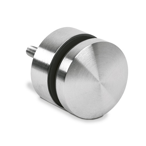 Glass adapter Ø60mm t=20mm AISI 304 satined