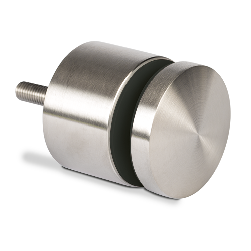 Glass adapter Ø60mm t=40mm AISI 316 satined