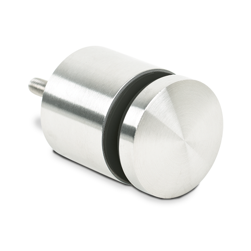 Punkt fester Ø60mm t=50mm AISI 304 satineret