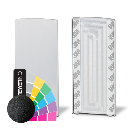 TL-6020 Endekap venst./hØjre aluminium RAL matte