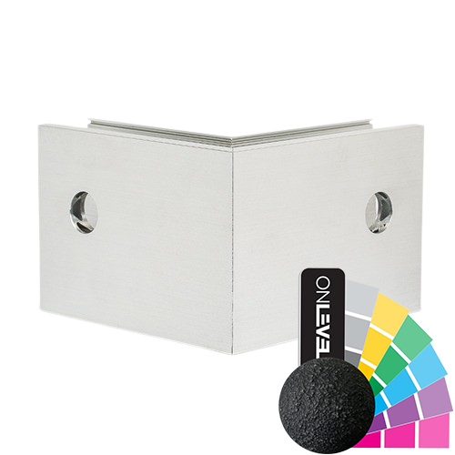 TL-6021 Utsida hörna 90° aluminium RAL strukturerad