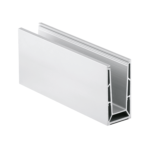 TL-6500 Glasprofil L=5000mm aluminium rå