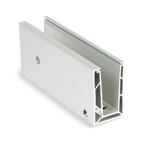 TL-6500 Glasprofil L=5000 mm alum. obehand. utför.