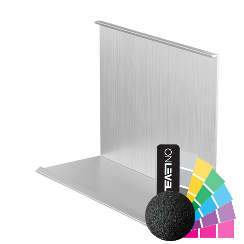 TL-6501 Klikk profil L=5000mm aluminum RAL ujevn