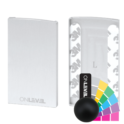 TL-6501 endekappe venst. med Dækkappe aluminium RAL mat