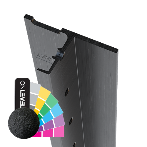 SKYFORCE-Side T-mounting strip L=1100mm, aluminum RAL matt