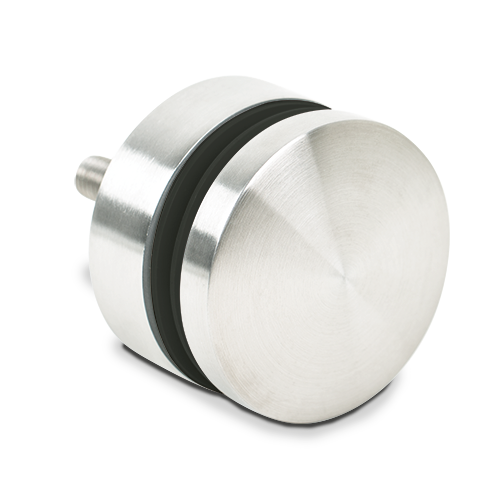 Punkt fester Ø70mm t=20mm AISI 304 satineret