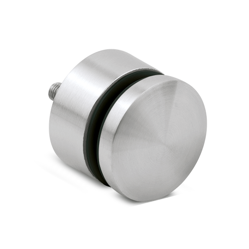 Glass adapter Ø70mm t=30mm AISI 304 satined