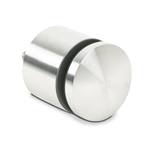 Punkt fester Ø70mm t=50mm AISI 304 satineret