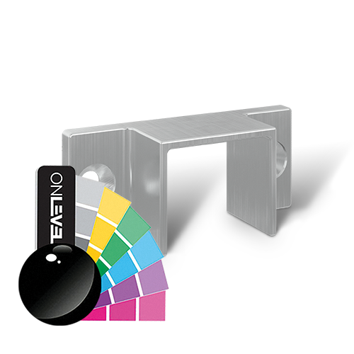 Væg stØtte U-profil 26x23x2mm RAL blank