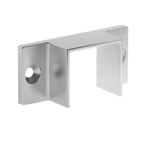 Væg stØtte U-profil 30x28x2mm aluminium rå Overfl.
