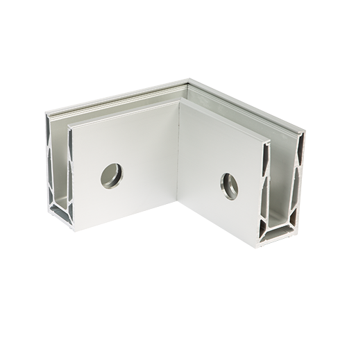 TL-6081 Indv. hjørne 90° aluminium rå Overfl.