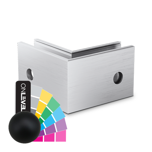 TL-6081 Outside corner 90° aluminum RAL mat