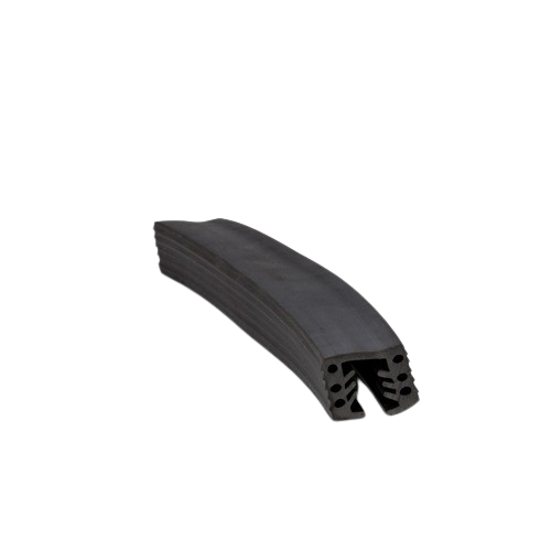 Glassrubber for U-profile 30x25x2mm glass thickness 15mm, L=5mtr