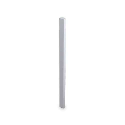Hantera uppsättning själv stickande 15x10mm H=300mm, alum. natur anodiserad