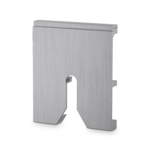 TL-6081 Spacer thickness 15mm alum. natural anodized