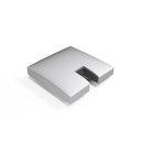 GUARDIAN OF THE UNIVERSE endpost endcap open 58x58mm, aluminum ARMOR RAL