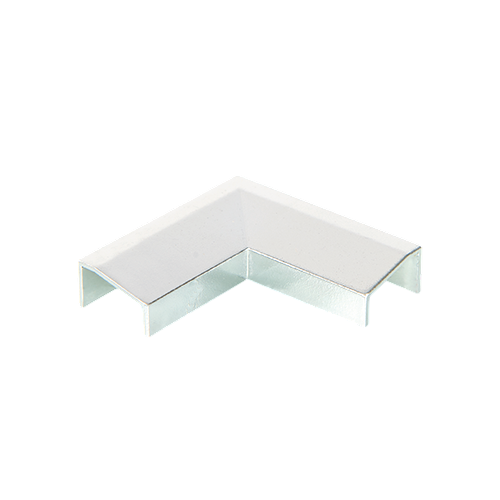 Sprøjtbeskyttelses forb. 90°, 10x6mm plastforkromet