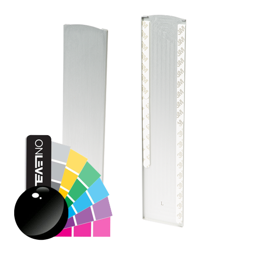 TL-3121 Endcap left full height covercap alum. RAL shiny