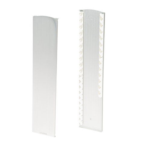 TL-3121 Endcap right full height covercap aluminum natural anodized