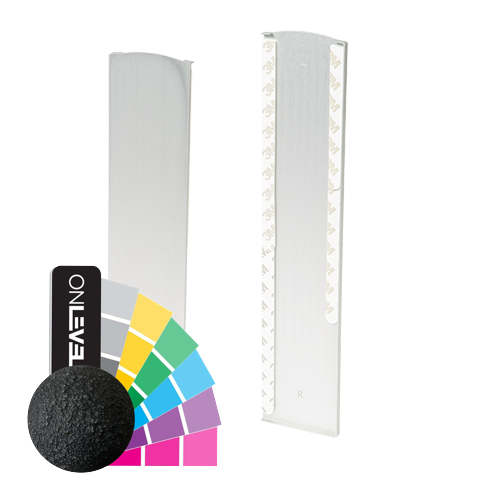 TL-3121 Endekap høyre bare for høy klikk profil aluminium RAL struktur