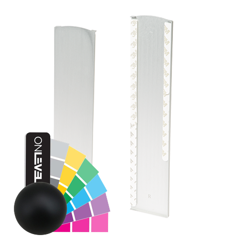 TL-3121 Endekap høyre bare for høy klikk profil aluminium RAL matte