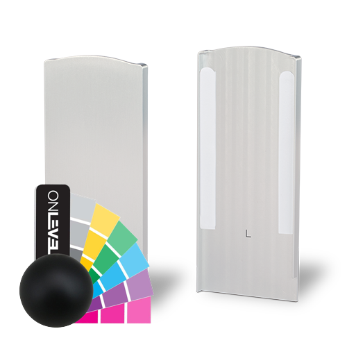 TL-3010 Endcap left aluminum RAL matt