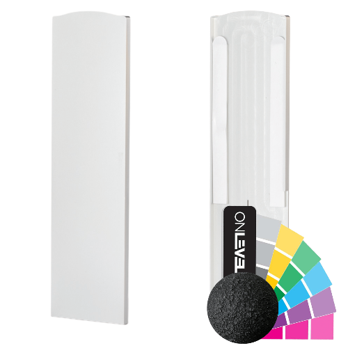 TL-3010 Ändlock vänster för trappa aluminium RAL (grov)