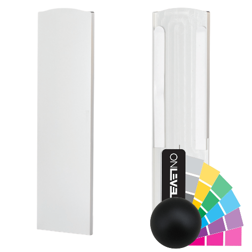TL-3010 endekappe venst. til trappe aluminium RAL mat