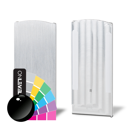 TL-3010 Endcap right alum. RAL shiny