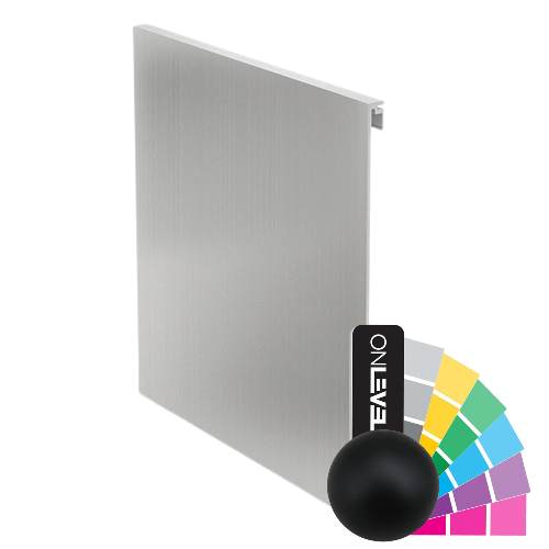TL-3011 Dækkappe L=5000mm aluminium RAL mat