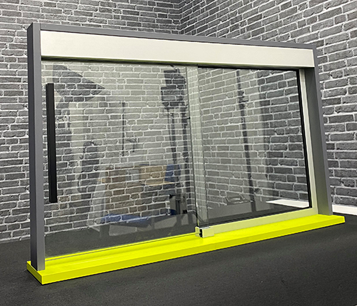INFINITYSLIDE Bord Display glass fast og skyve